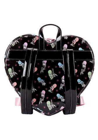 Valfre Double Heart Mini Backpack