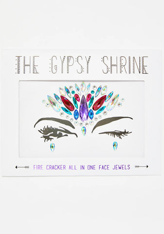 Fire Cracker Face Jewel