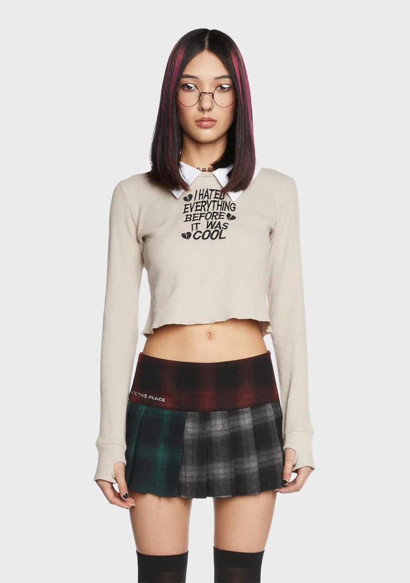 Ahead Of The Crowd Long Sleeve Top