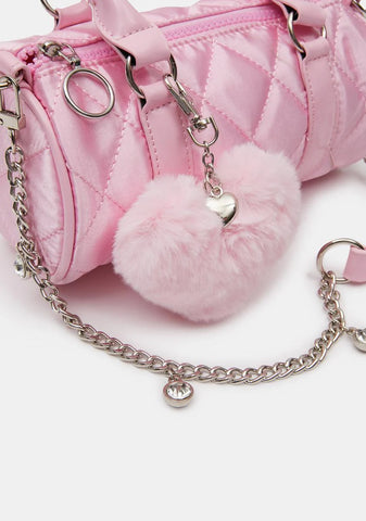 Little Delights Quilted Mini Barrel Bag