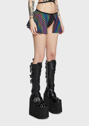 Sacred Geo Buckle Skirt