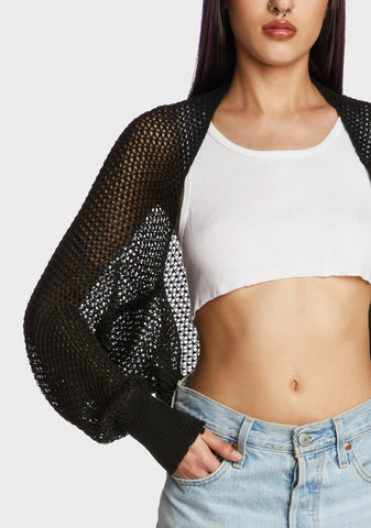 Break Time Knit Shrug