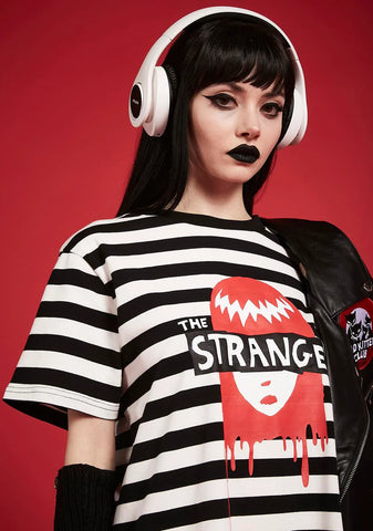 Existential Freeze Striped Tee