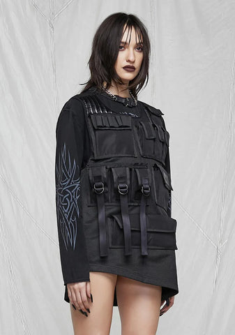 Synth Unisex Tactical Pocket Top
