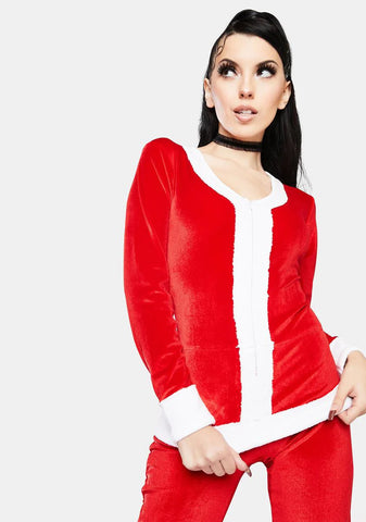 Women's Santa Jumpsuit