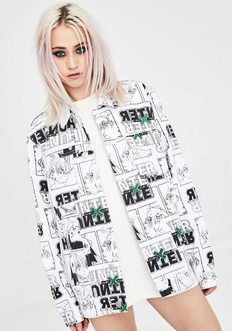 X Hunter x Hunter Characters Denim Jacket