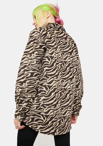 Devon Animal Print Jacket