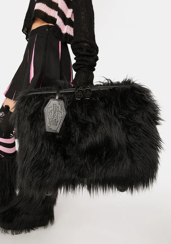 Cats Out Of The Bag Fuzzy Suitcase