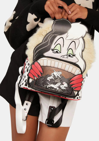 101 Dalmatians Cruella De Villains Scene Mini Backpack