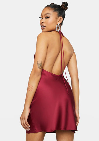 Winks And Cocktails Mini Dress