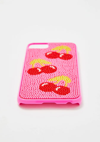 Cherry Bead Case