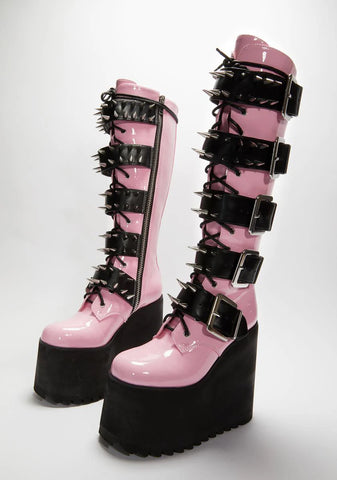 Sweet Appetite For Destruction Platform Boots
