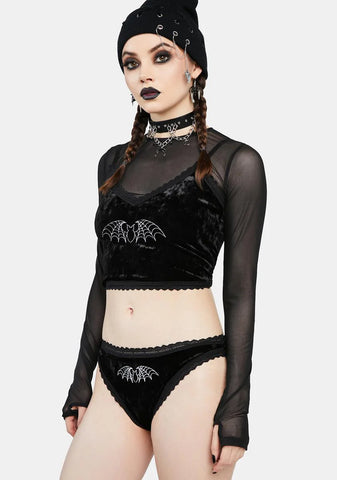 Thirst For More Velvet Pajama Set