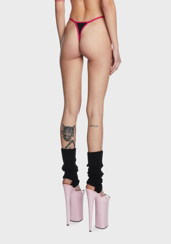 Cry Baby Choker Thong Panty