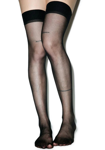 Coquette Sheer Thigh Highs