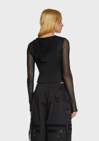 Witchy Day Sheer Hoodie