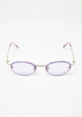 Fairy Just A Girl Flower Sunglasses