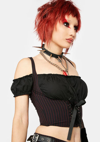Purge The Poison Underbust Corset Top
