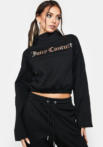 Branded Front Hoodie