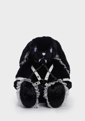 Dark Safe Word Bunny Backpack