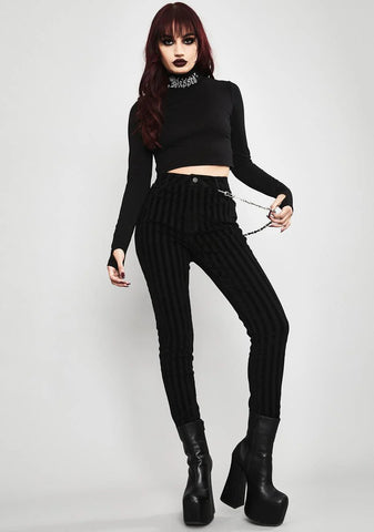 Fallen Idol Striped Jeans