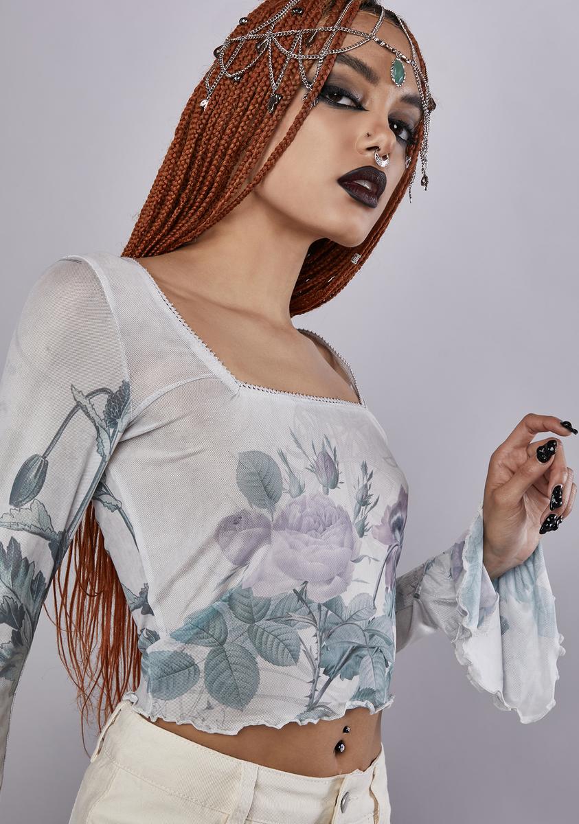 Trust My Intuition Crop Top