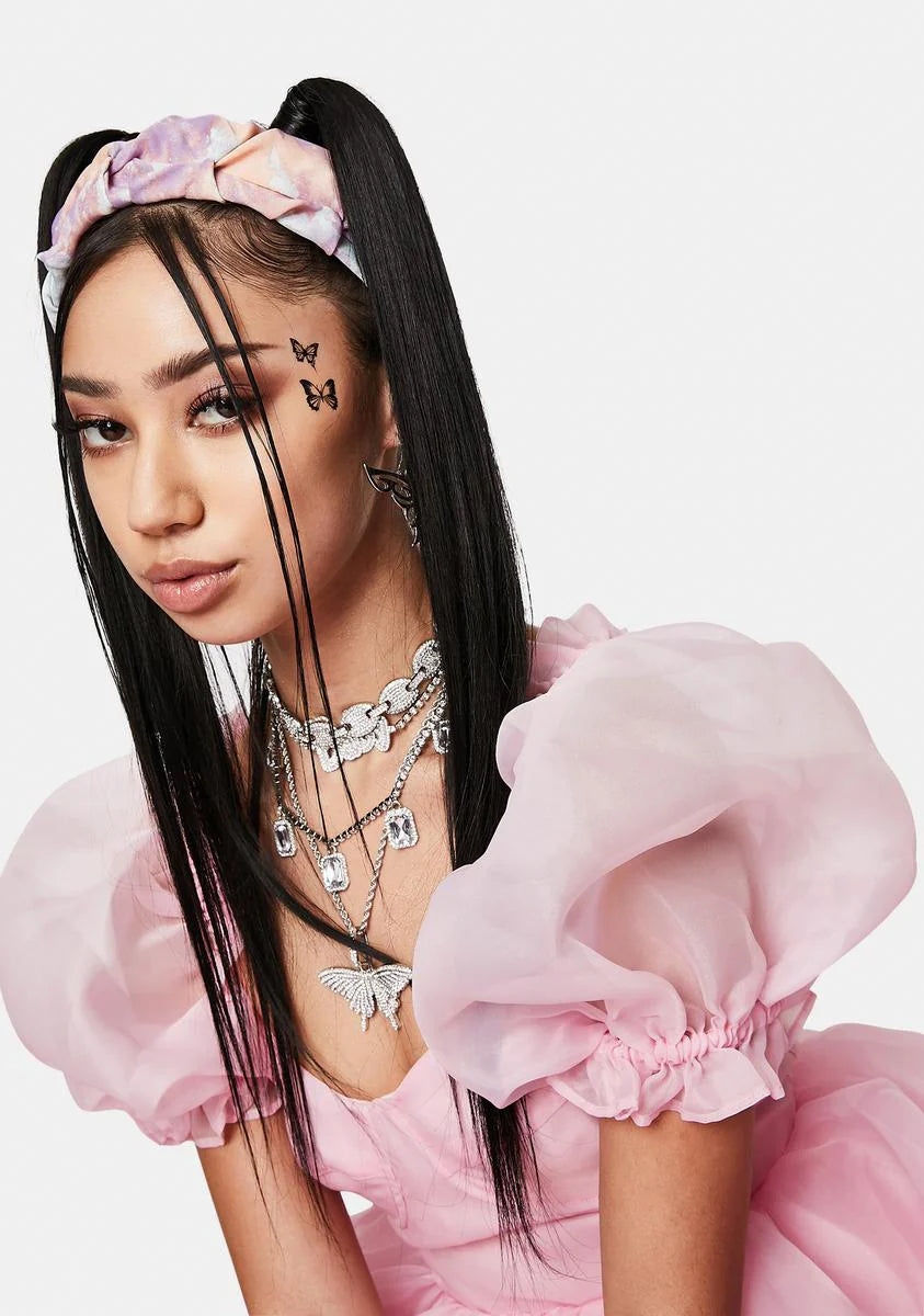 Lilac Tie Dye Hippie Moves Headband