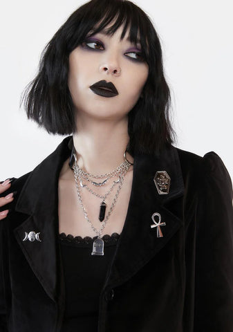 Totally Charmed Enamel Pins