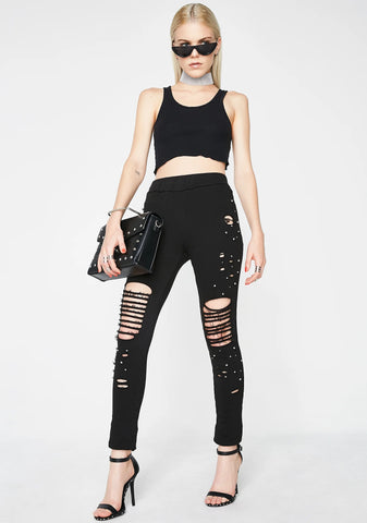 Stressed Out Skinny Pants