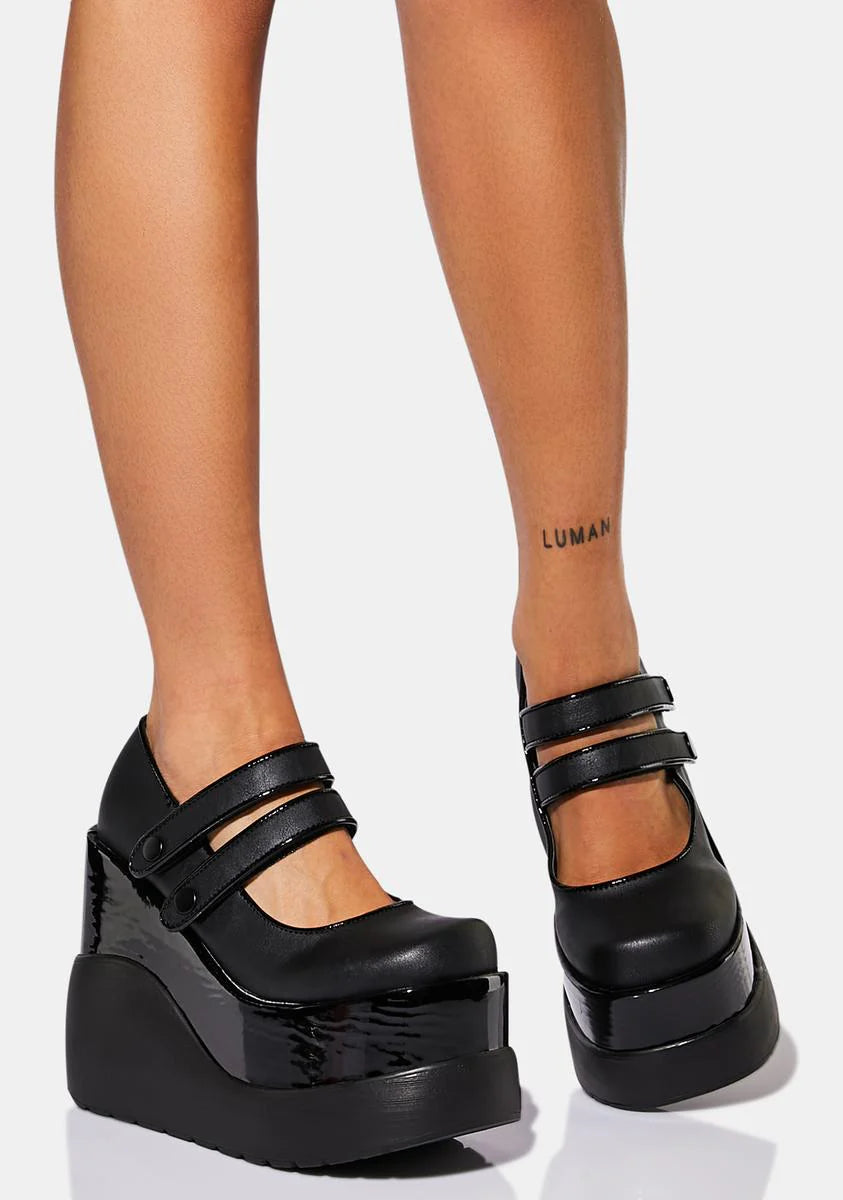 Void-37 Platform Mary Janes