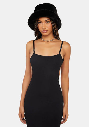 Dark Break The Internet Midi Dress