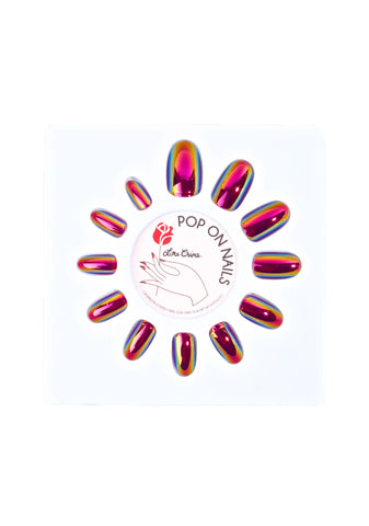 Black Magic Pop On Nails