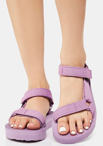 Dark Lavender Midform Universal Sandals