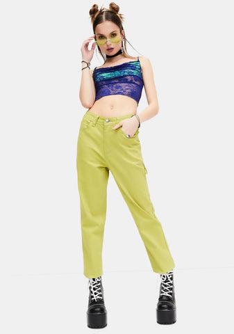 Not Ur Teachers Pet Twill Carpenter Pants