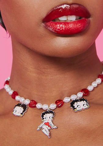 Ain't She Sweet Beaded Necklace