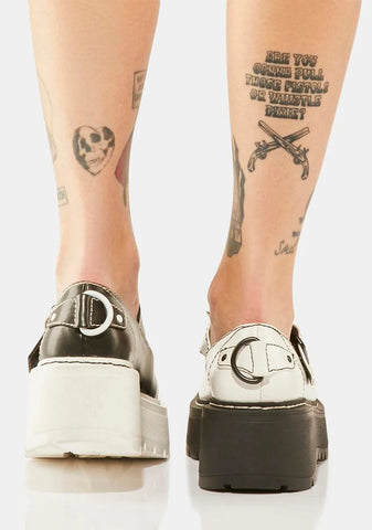 Rollercoaster Ride Mismatched Mary Janes