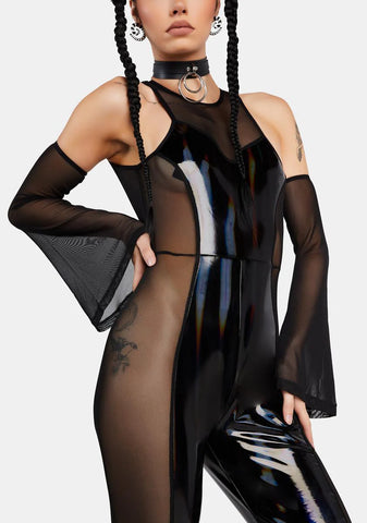 After Hours Holographic Jumpsuit