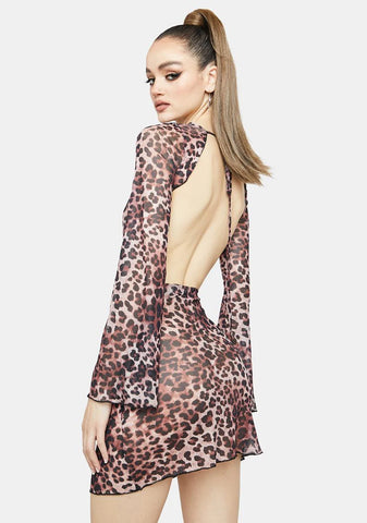 True To Nature Mini Dress