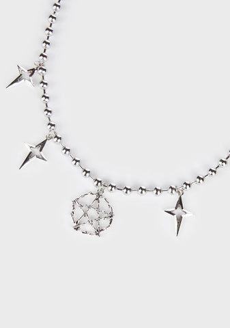 Hectic Days Ball Chain Necklace