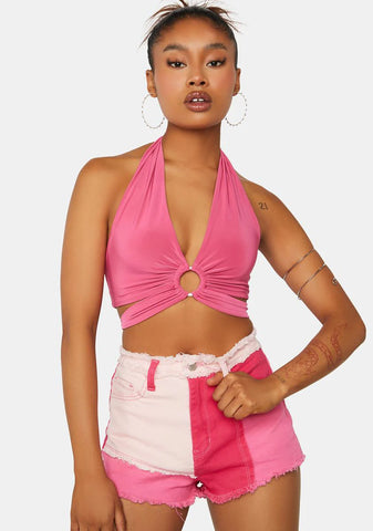 Couldn't Be Sweeter Patchwork Shorts