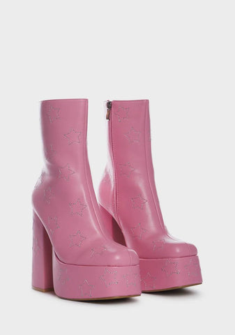 A Princess's Little Secret Platform Boots