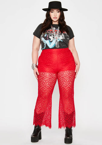 Hot Divine Desert Days Lace Pants