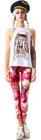 I Donut Give A Fuck Muscle Tank - Black