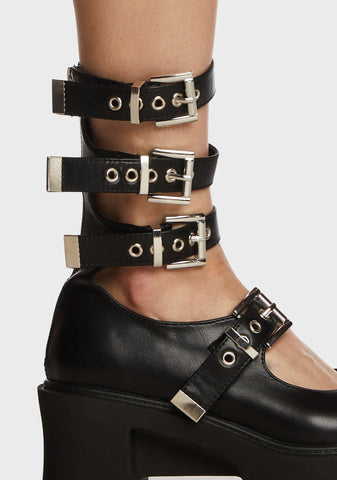 Make Me Platform Mary Janes