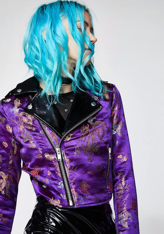 Elegant Touch Moto Jacket