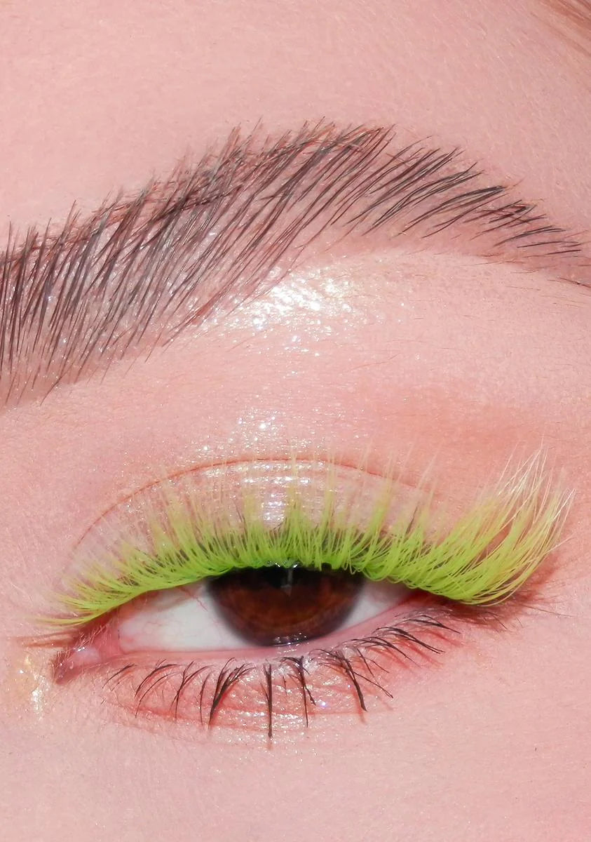 Neon Green C3 Fabulashes Faux Mink Eyelashes
