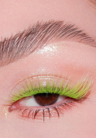 Neon Green C3 Fabulashes Faux Mink Eyelashes