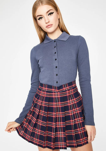 Royal Miss Popular Pleated Skirt