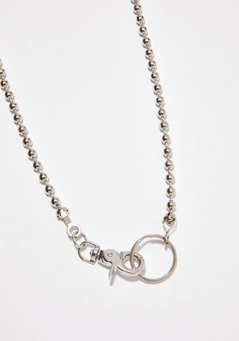 Too Kool Ball N' Chain Necklace