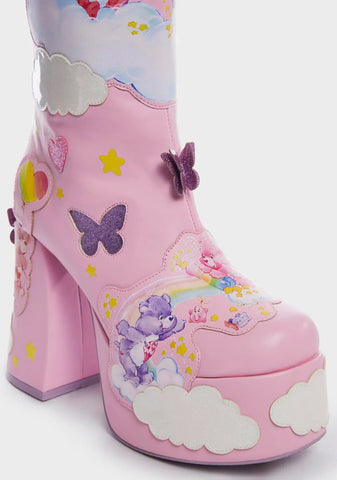 Twinklet's Kiss Platform Boots
